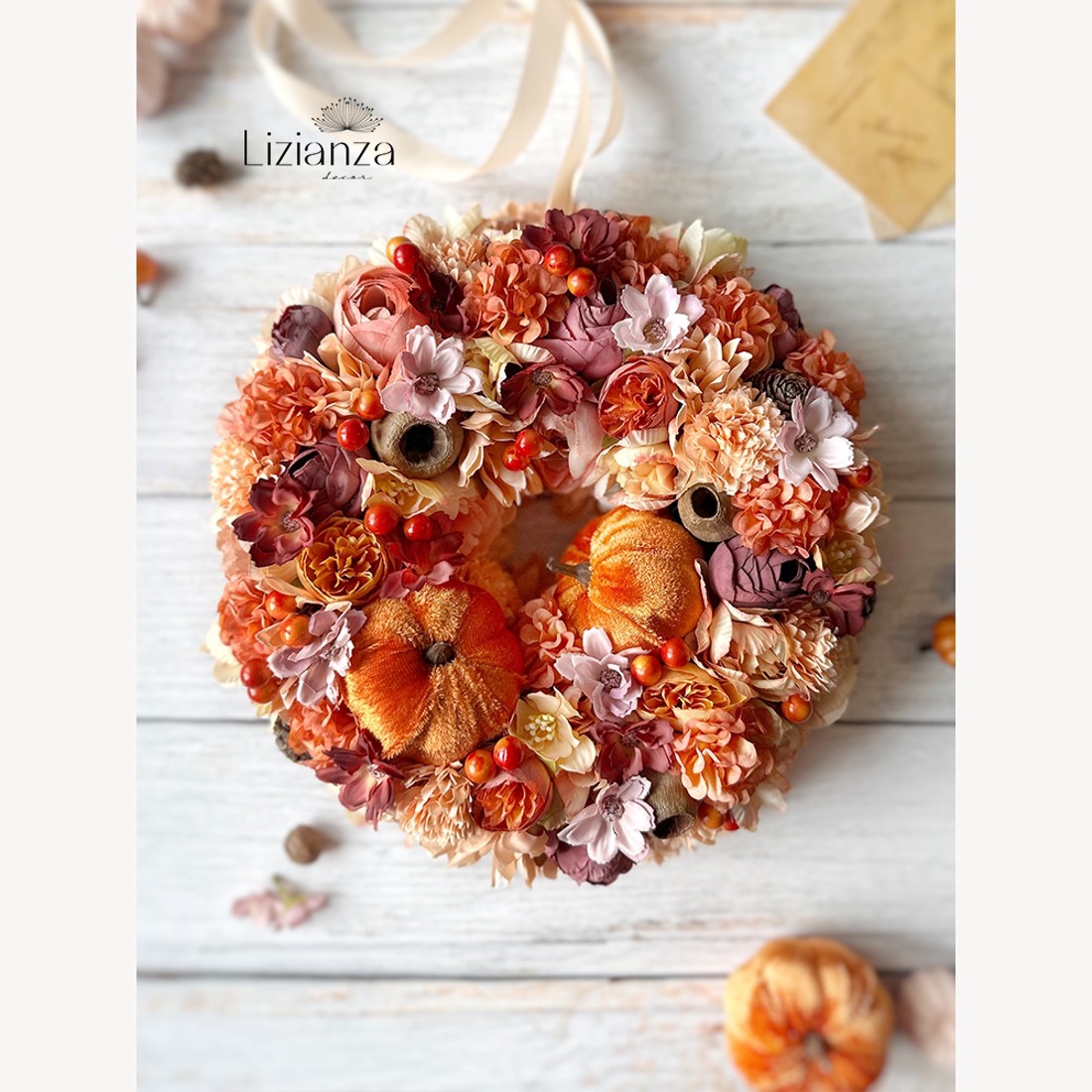 Decorarea ușii de toamnă Lili -  - Artynos.ro Decorarea ușii de toamnă Lili -  - Artynos.ro