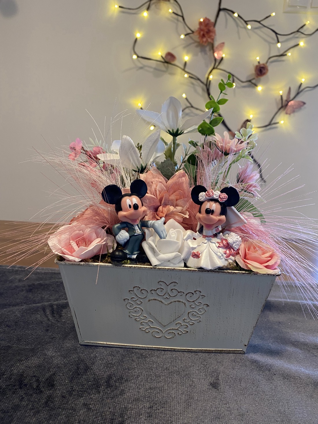 Decorațiuni pentru masă Disney Mickey și Minnie  - casă & stil de viață - decorațiuni de casă - accesorii florale - cutii cu flori - Artynos.ro