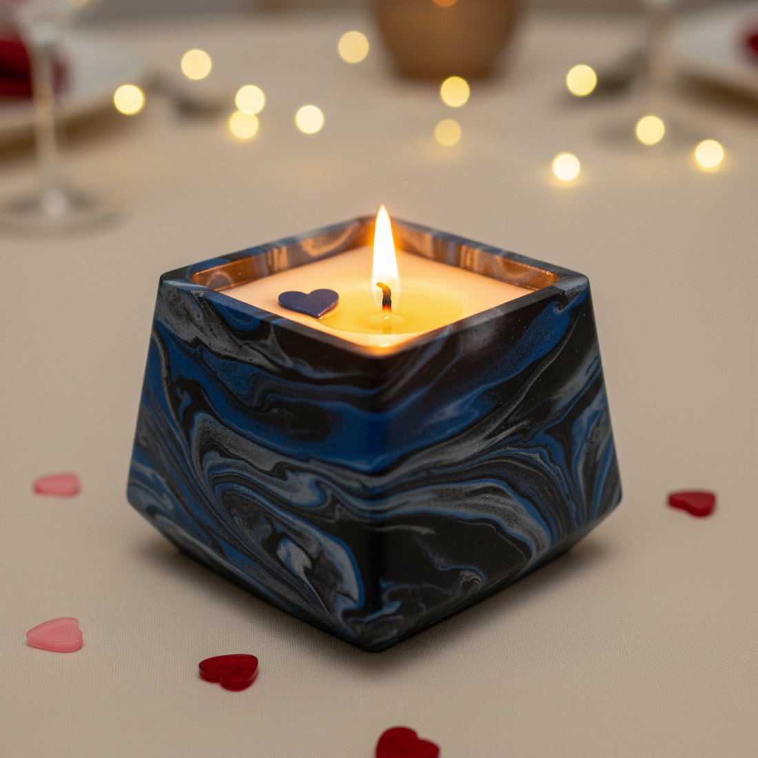 Lumânare parfumată handmade Cadence - casă & stil de viață - lumânări, parfumuri, arome - lumânări artizanale - Artynos.ro