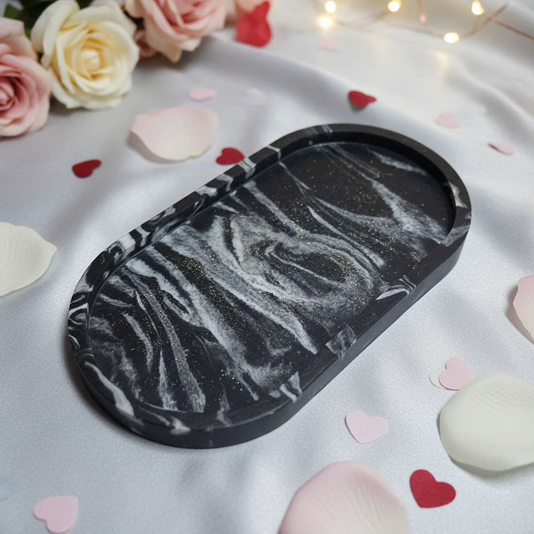 Tăviță ovală handmade - casă & stil de viață - lumânări, parfumuri, arome - suport de lumânări - Artynos.ro