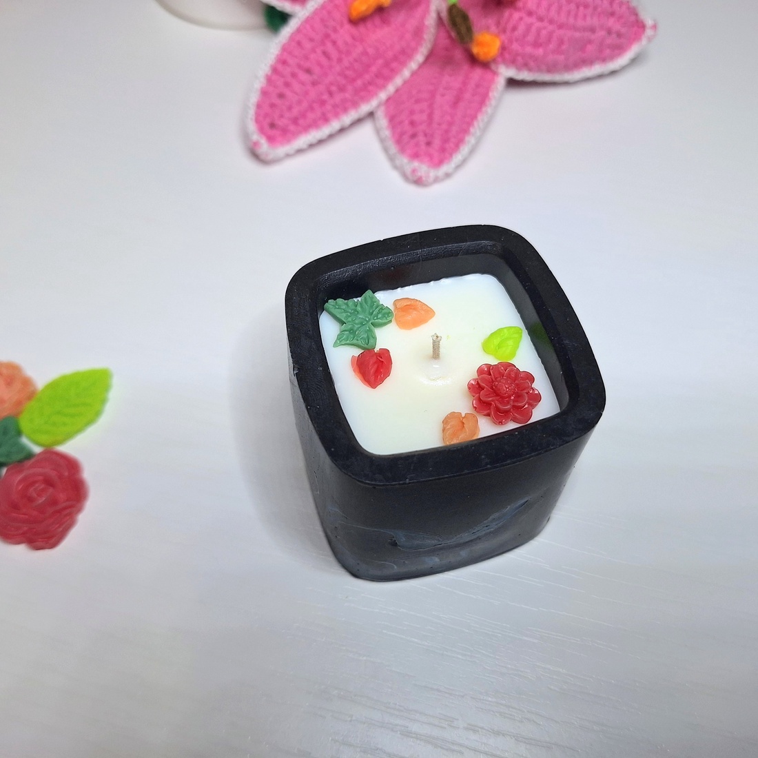 Lumânare parfumată handmade Quietude - casă & stil de viață - lumânări, parfumuri, arome - lumânări artizanale - Artynos.ro