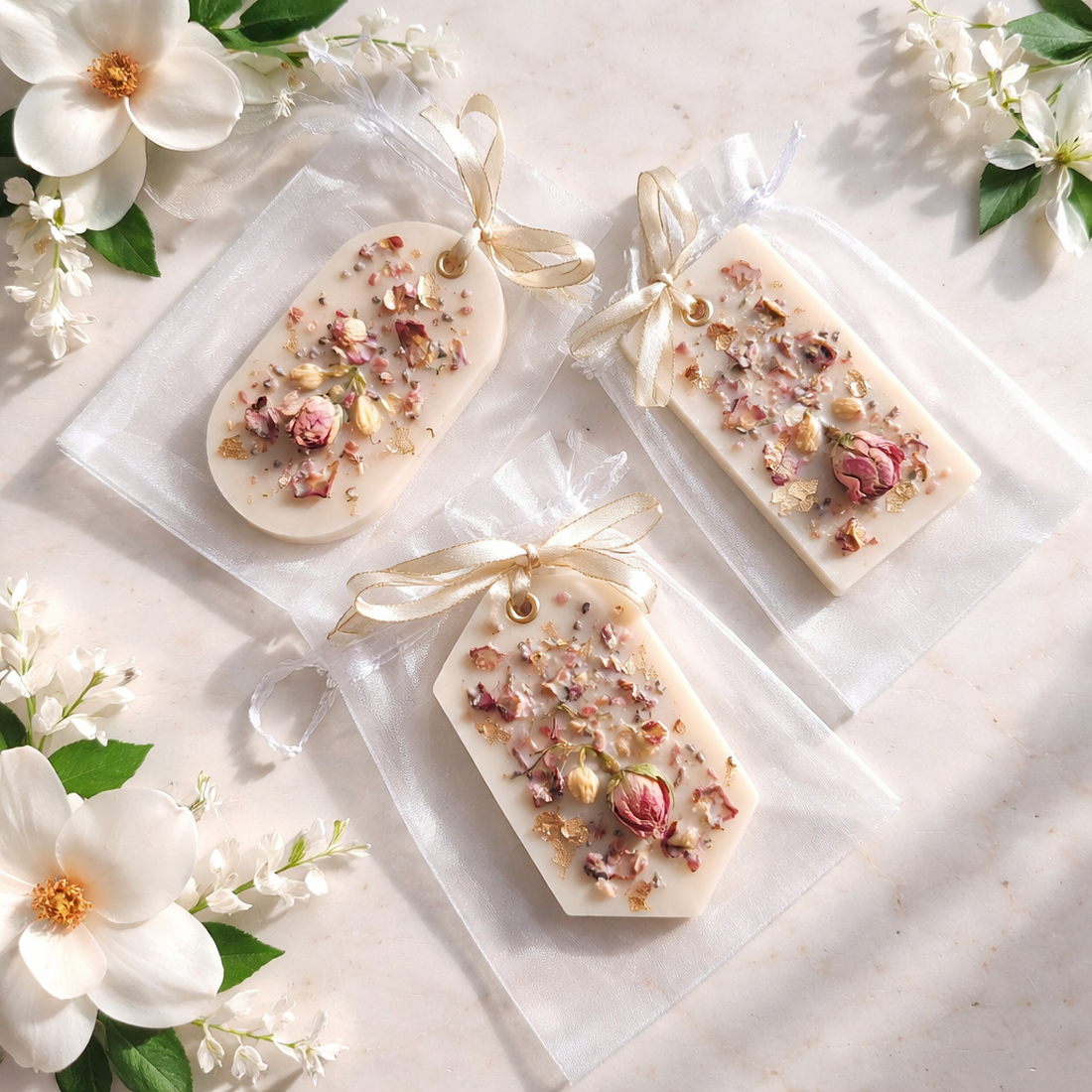 Odorizant Artizanal pentru Garderobă � Ceară de Soia și Flori Botanice - casă & stil de viață - lumânări, parfumuri, arome - ceară parfumată - Artynos.ro