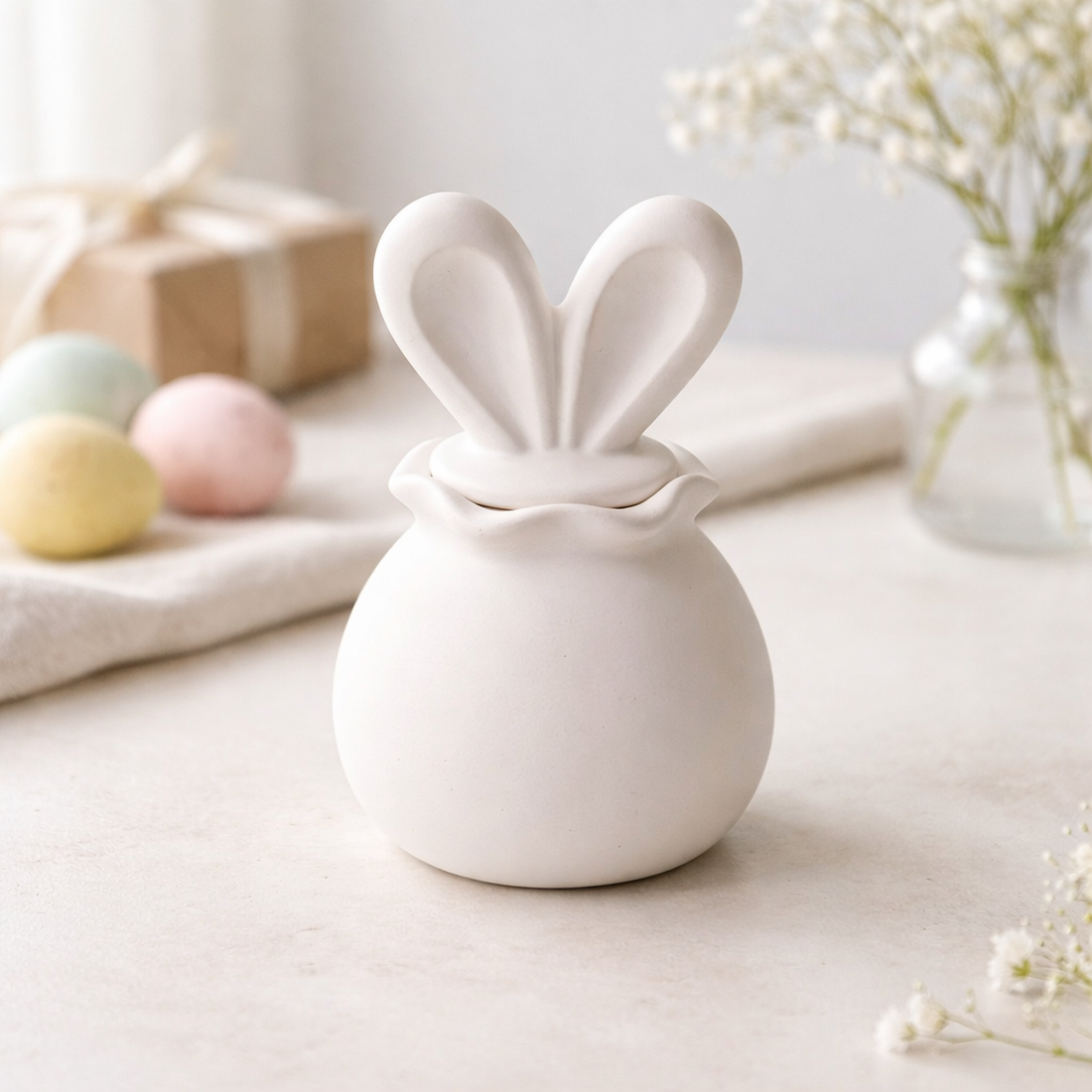 Săculeț cu Urechiușe � Cutie Decorativă - accessorii și unelte - accesorii decorative - figurine - Artynos.ro