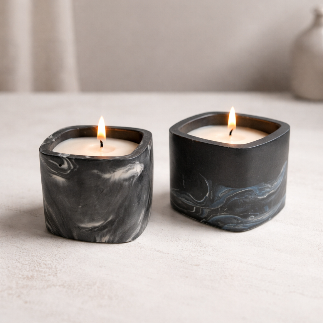 Lumânare parfumată handmade Quietude - casă & stil de viață - lumânări, parfumuri, arome - lumânări artizanale - Artynos.ro