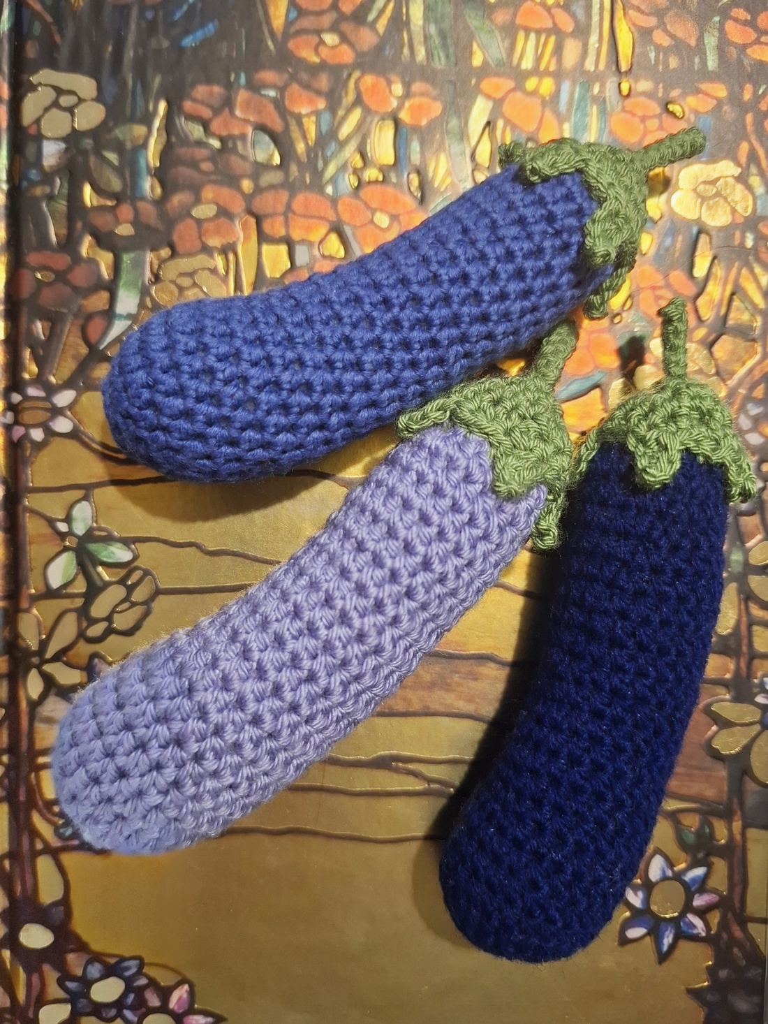 Breloc/decorațiune Eggplant - genți și portofele - accesorii genți - breloc - Artynos.ro