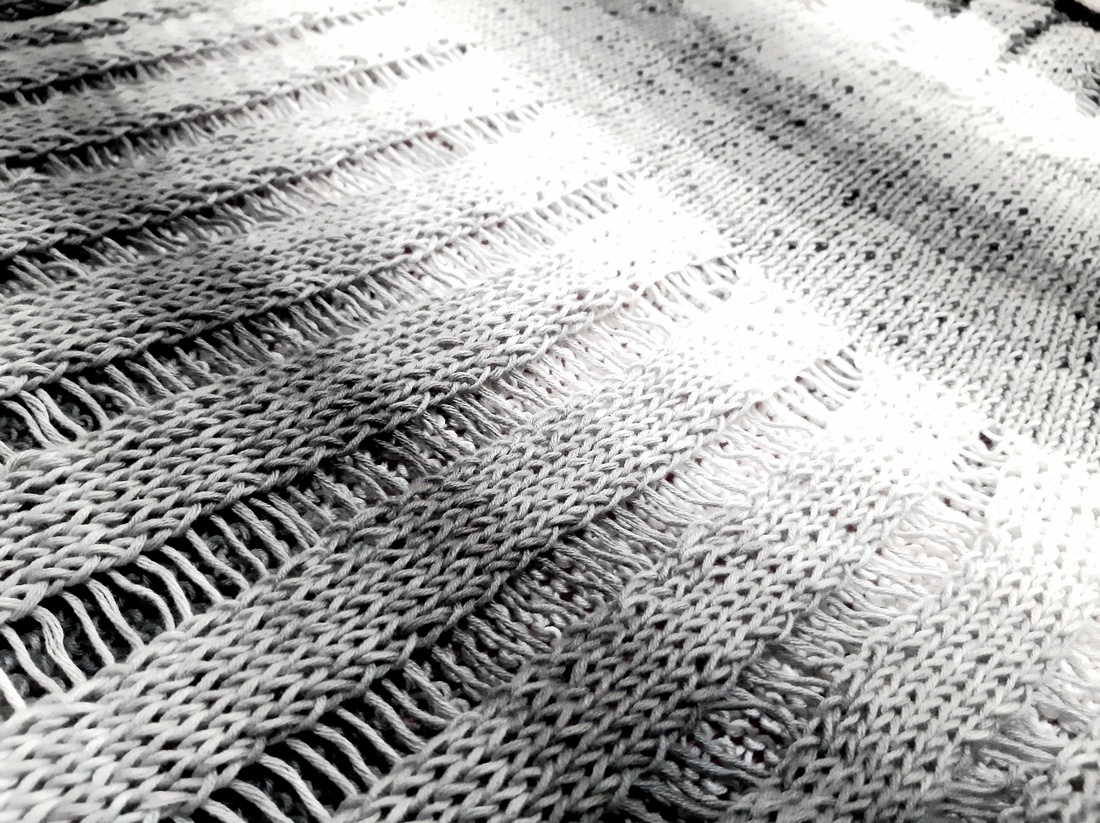 Tricou tricotat manual din bumbac Green Summer - îmbrăcăminte și modă - haine damă - tricou și top de damă - Artynos.ro