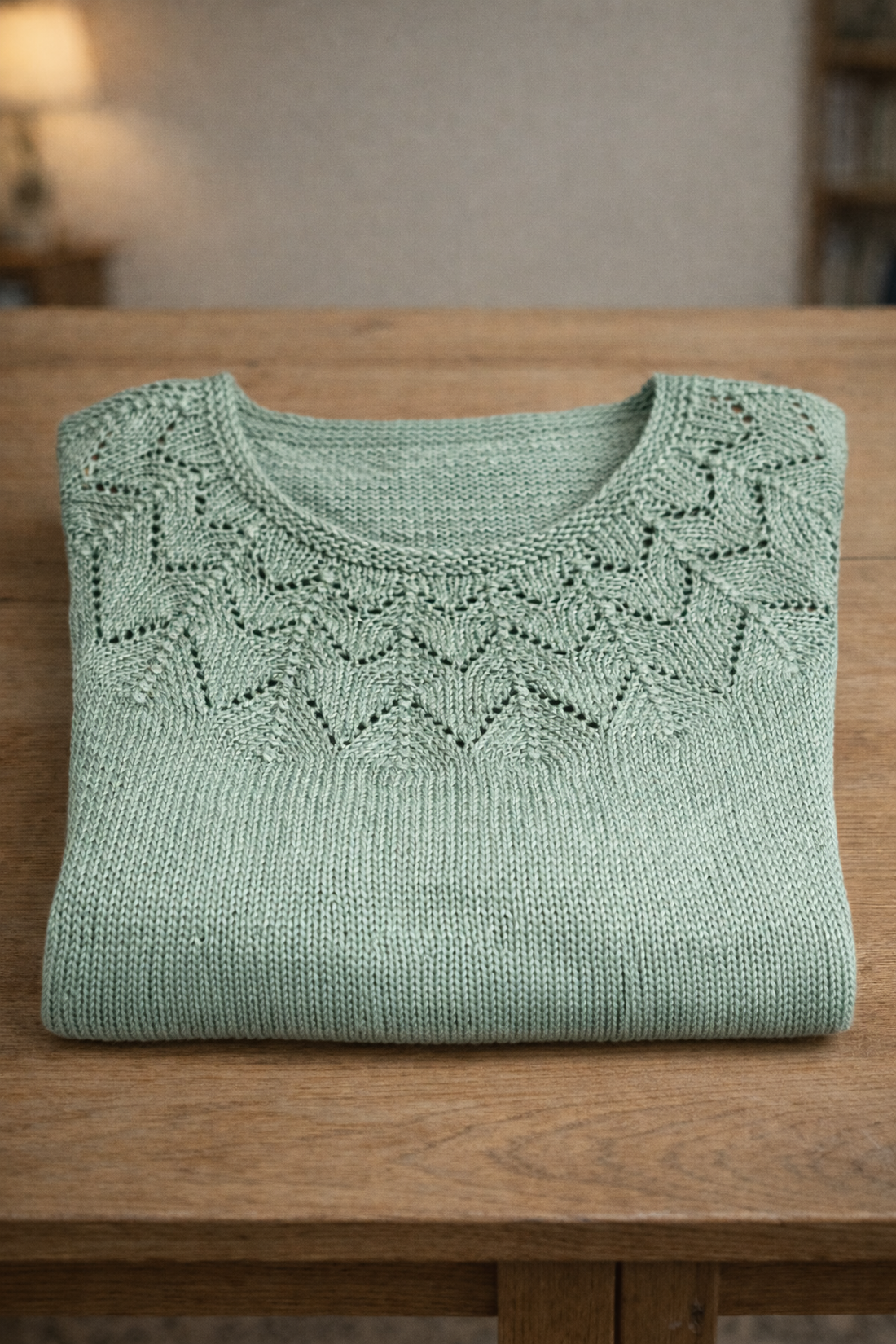 Top fără mâneci tricotat manual din bumbac Green Summer - îmbrăcăminte și modă - haine damă - tricou și top de damă - Artynos.ro