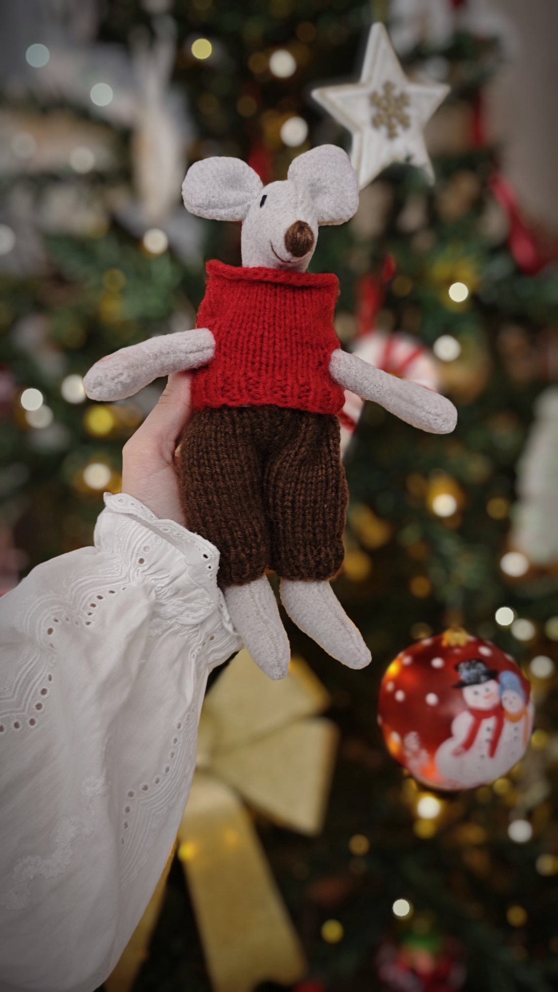 Jucărie decorativă șoricel - jucării și echipamente pentru copii - jucării și accesorii pentru copii - păpuși de joacă - Artynos.ro