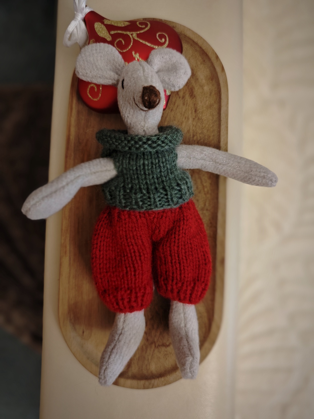 Jucărie decorativă șoricel - jucării și echipamente pentru copii - jucării și accesorii pentru copii - păpuși de joacă - Artynos.ro