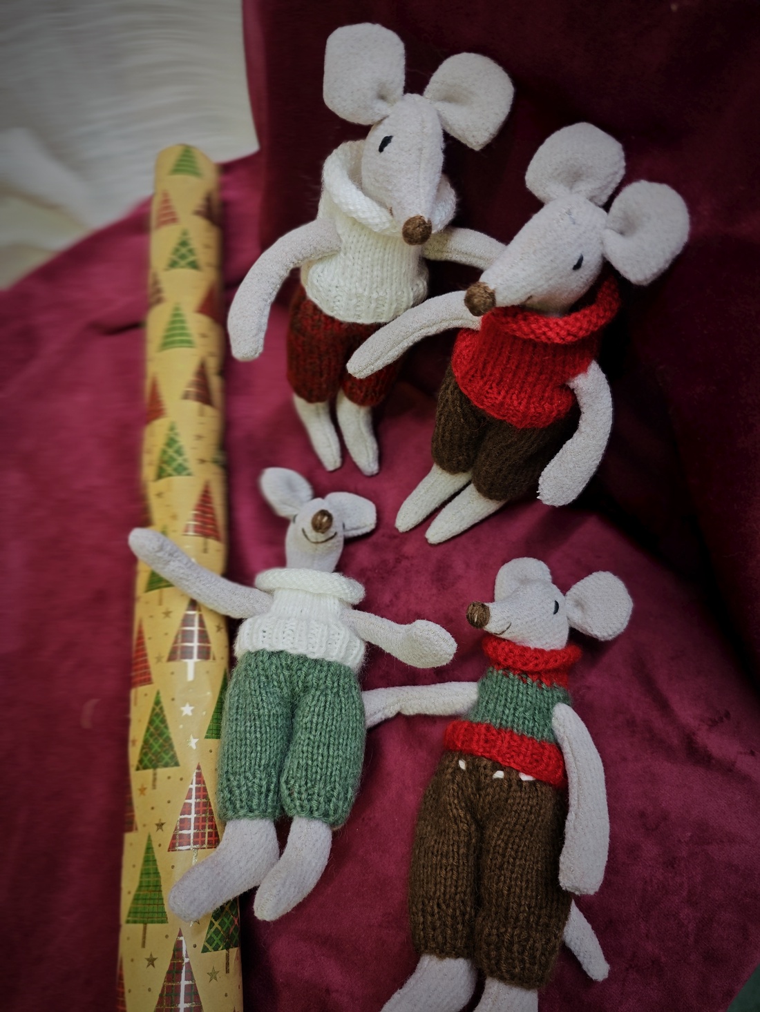 Jucărie decorativă șoricel - jucării și echipamente pentru copii - jucării și accesorii pentru copii - păpuși de joacă - Artynos.ro