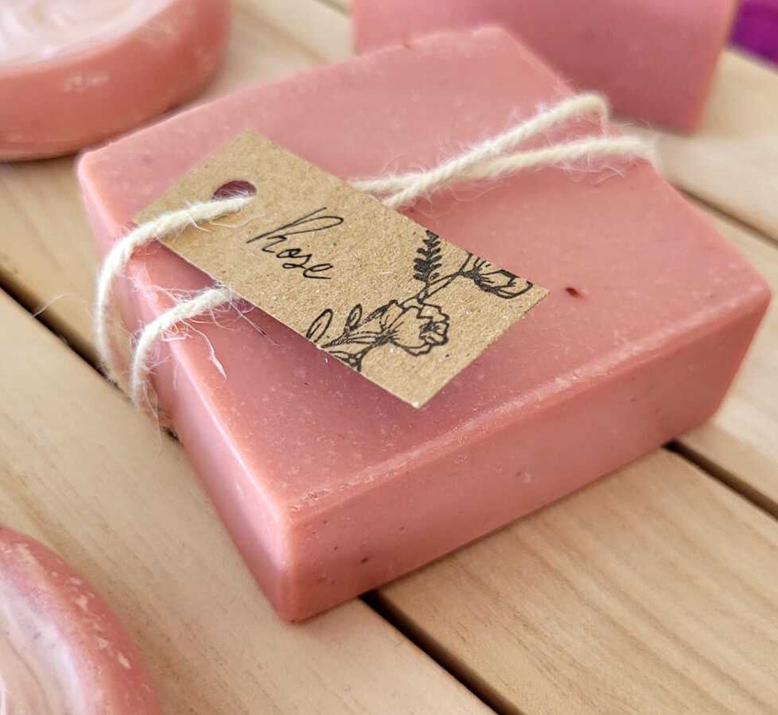 Săpun natural MORROCAN ROSE - igienă și înfrumusețare - săpunuri și articole de igienă - săpun artizanal - Artynos.ro