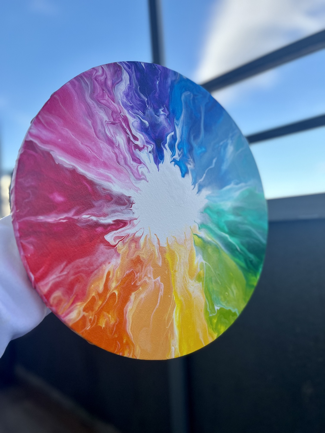 Tablou Roata Curcubeului - Rainbow Wheel Painting - casă & stil de viață - accesorii pentru decorat casa - picturi murale - tablouri/picturi pe pânză - Artynos.ro Tablou Roata Curcubeului - Rainbow Wheel Painting - casă & stil de viață - accesorii pentru decorat casa - picturi murale - tablouri/picturi pe pânză - Artynos.ro