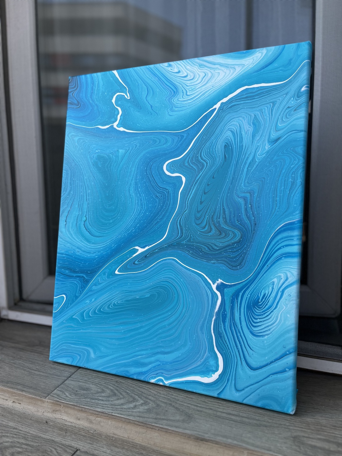 Tablou Valuri de Turcoaz - Turquoise Waves Painting - casă & stil de viață - accesorii pentru decorat casa - picturi murale - tablouri/picturi pe pânză - Artynos.ro Tablou Valuri de Turcoaz - Turquoise Waves Painting - casă & stil de viață - accesorii pentru decorat casa - picturi murale - tablouri/picturi pe pânză - Artynos.ro