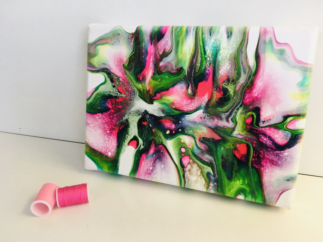 Tablou Floare Abstracta Roz Verde - Pink Green Abstract Flower Painting - casă & stil de viață - accesorii pentru decorat casa - picturi murale - tablouri/picturi pe pânză - Artynos.ro Tablou Floare Abstracta Roz Verde - Pink Green Abstract Flower Painting - casă & stil de viață - accesorii pentru decorat casa - picturi murale - tablouri/picturi pe pânză - Artynos.ro