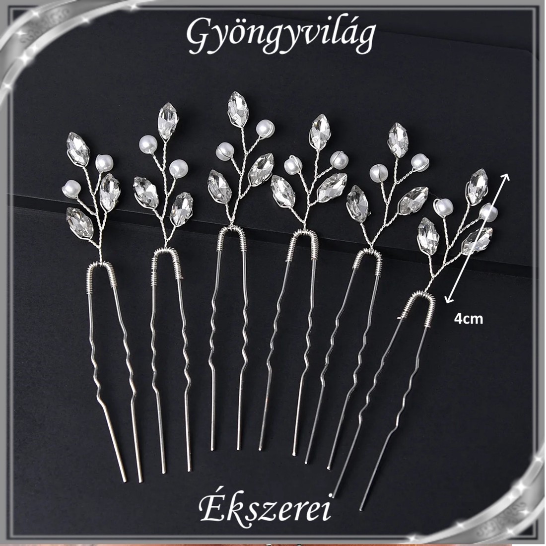 Bijuterii, ornamente de păr, catarame de păr: nuntă, mireasă, ornament de păr casual S-H-TŰ03 esz 6pcs - - Artynos.ro Bijuterii, ornamente de păr, catarame de păr: nuntă, mireasă, ornament de păr casual S-H-TŰ03 esz 6pcs - - Artynos.ro
