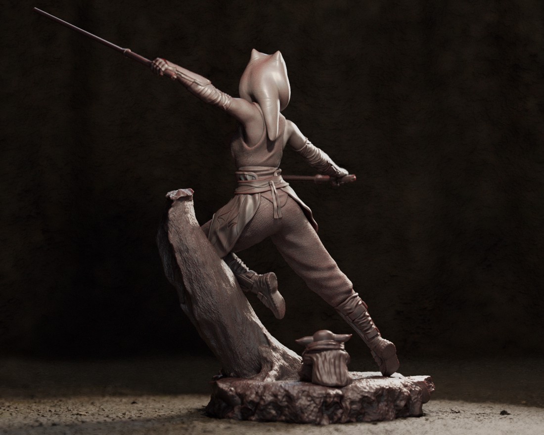 Ahsoka Tano � Star Wars: The Mandalorian - accesorii și unelte - accesorii decorative - figurine - Artynos.ro