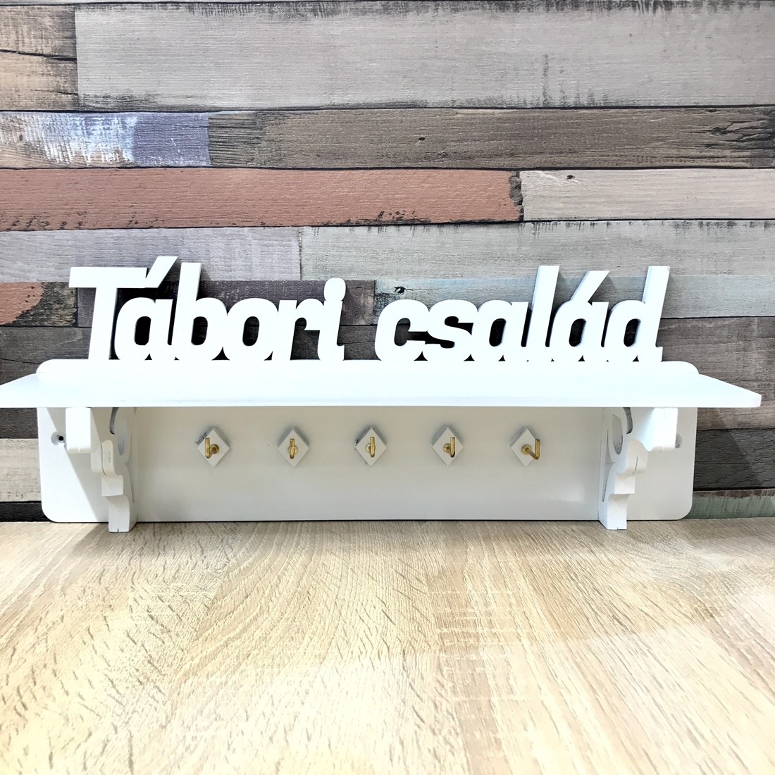 Breloc de perete cu nume de familie unic - casă & stil de viață - accesorii pentru decorat casa - decorațiuni de pereți, decorațiuni suspendate - suport pentru chei - Artynos.ro