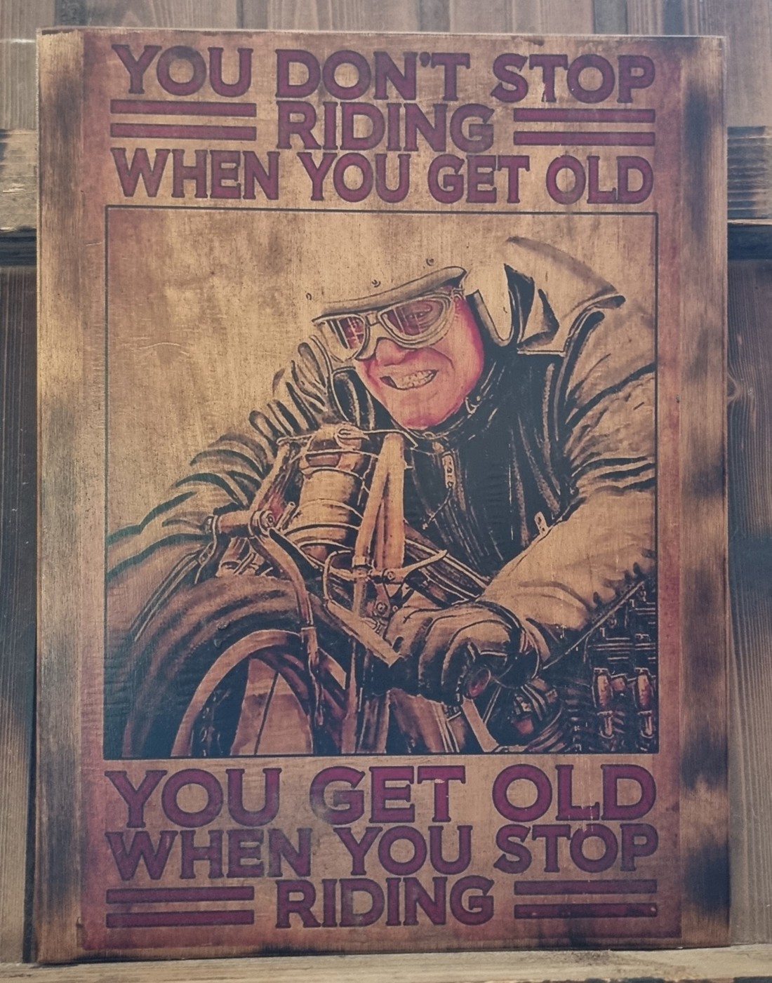 Harley Davidson imagine din lemn - casă & stil de viață - accesorii pentru decorat casa - picturi murale - artă de perete din lemn - Artynos.ro