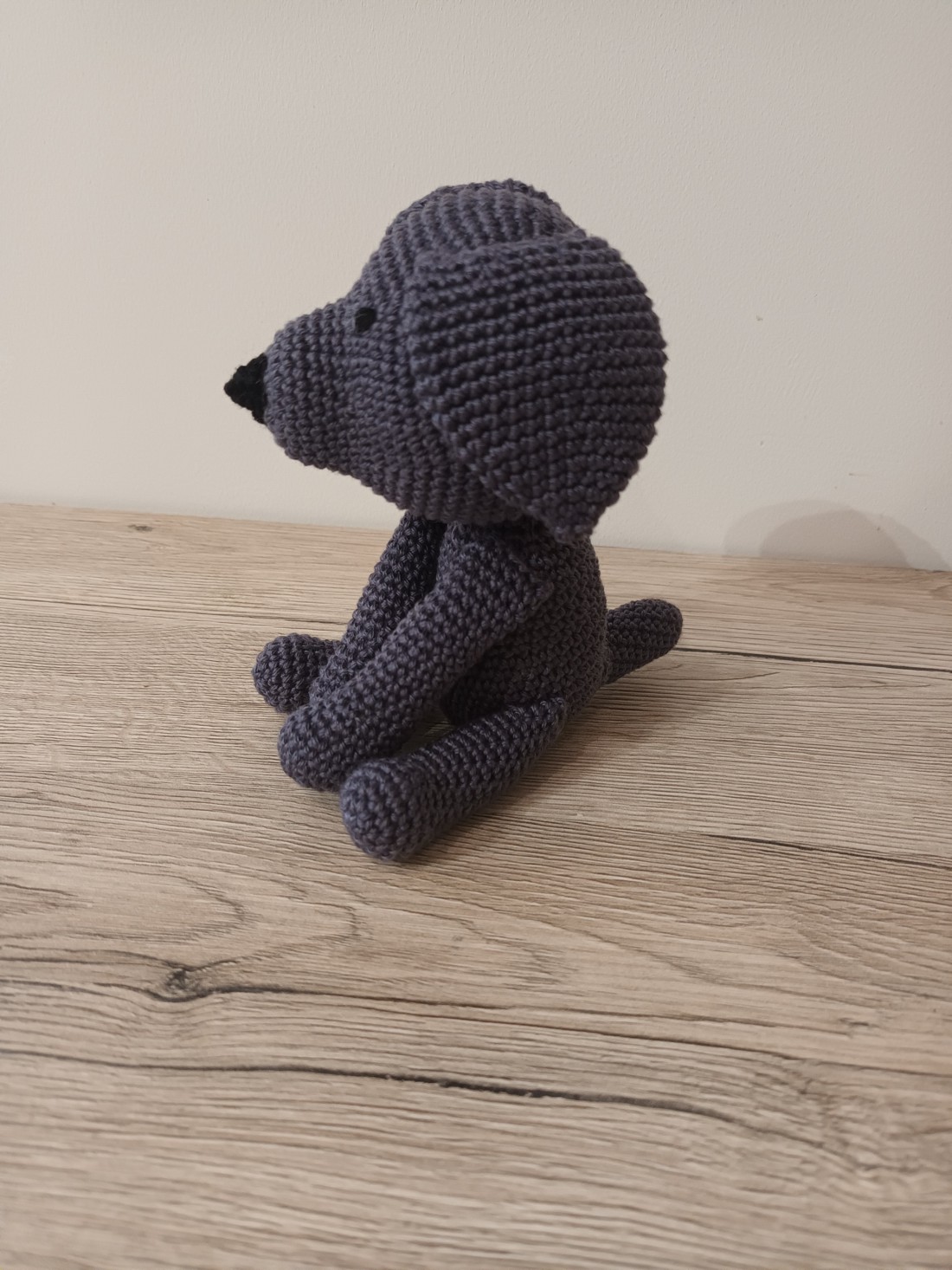 Buksi, câinele amigurumi - jucării și echipamente pentru copii - plușuri - câine de pluș - Artynos.ro