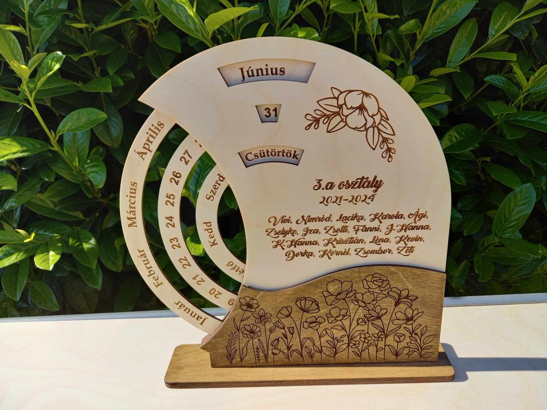 Calendar perpetuu unic pentru absolvire  - casă & stil de viață - produse de papetărie - calendar și planificator - Artynos.ro