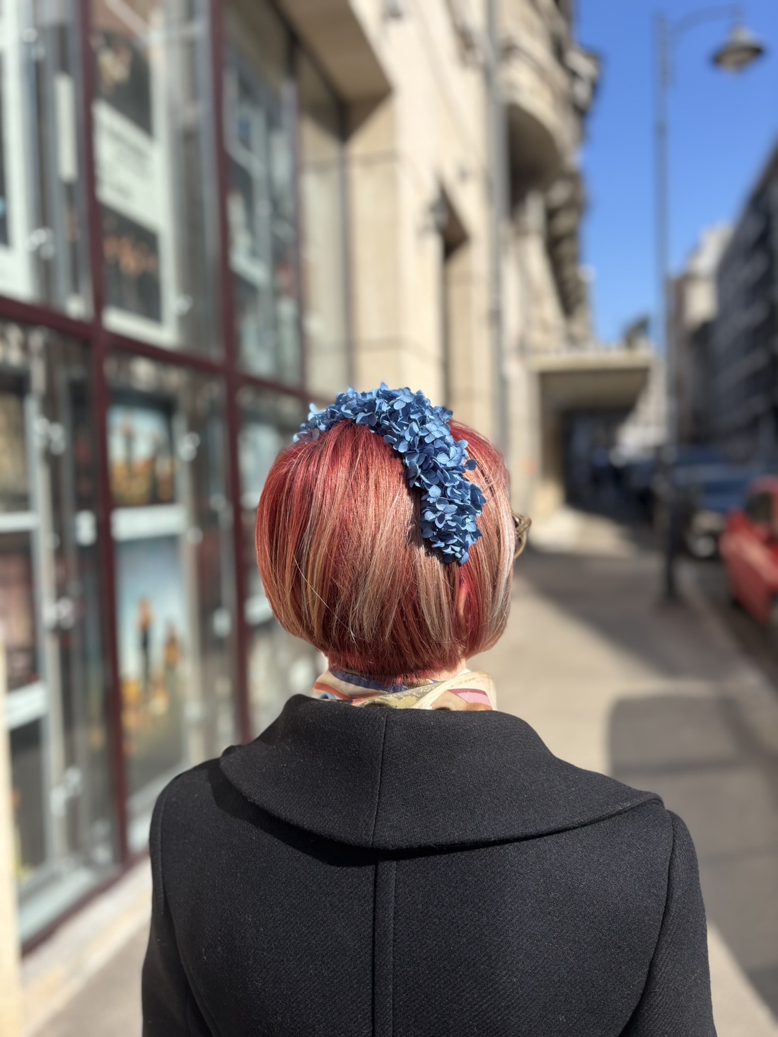 Coronita flori naturale - Noa - accesorii nuntă - ornamente de păr de nuntă - bentițe de nuntă - Artynos.ro