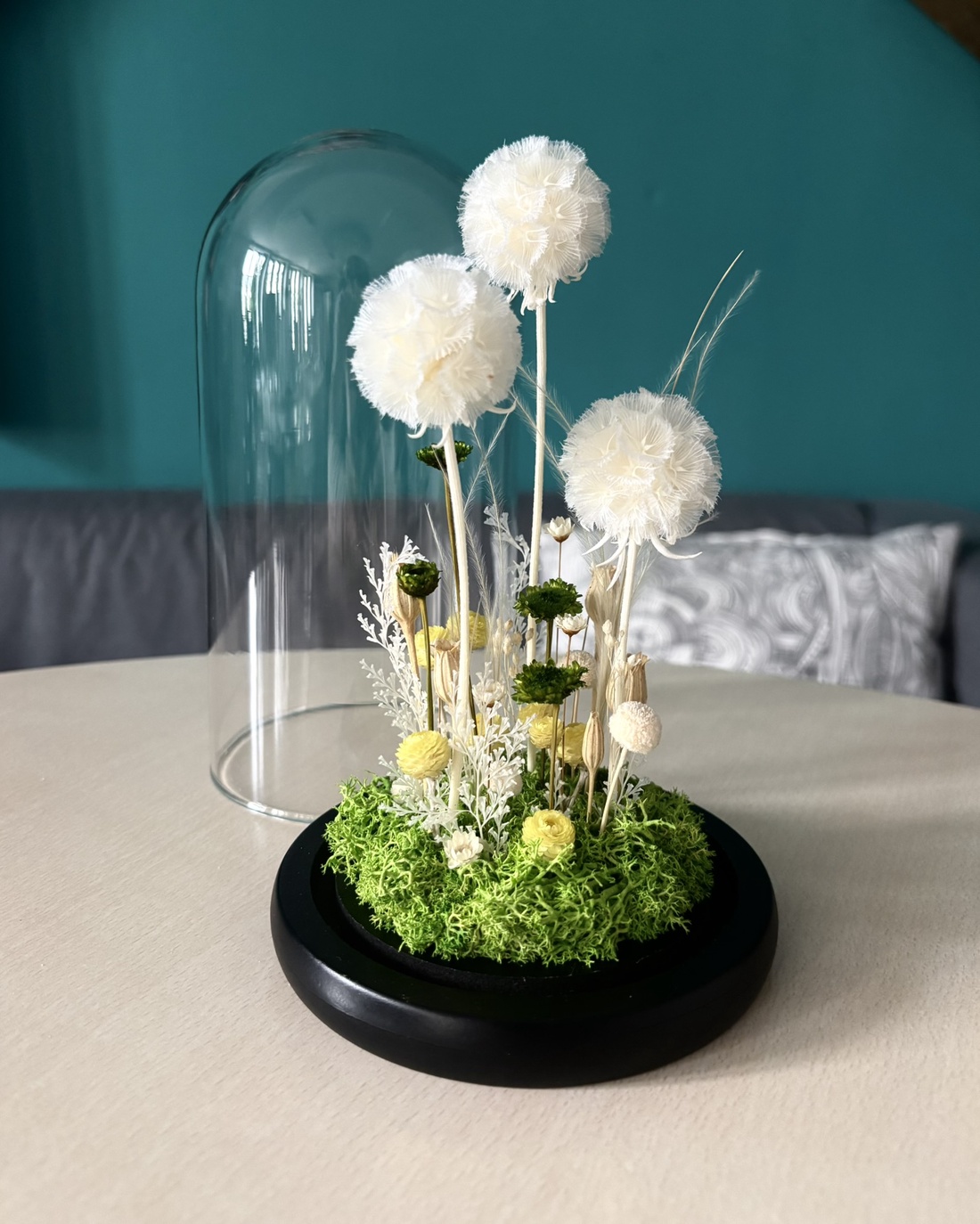 Cupola flori naturale - Spring Garden - casă & stil de viață - decorațiuni de casă - accesorii florale - buchete de flori - Artynos.ro