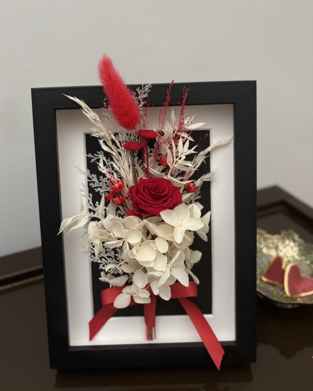 Tablou flori naturale - A frame of LoVe - casă & stil de viață - decorațiuni de casă - accesorii florale - buchete de flori - Artynos.ro