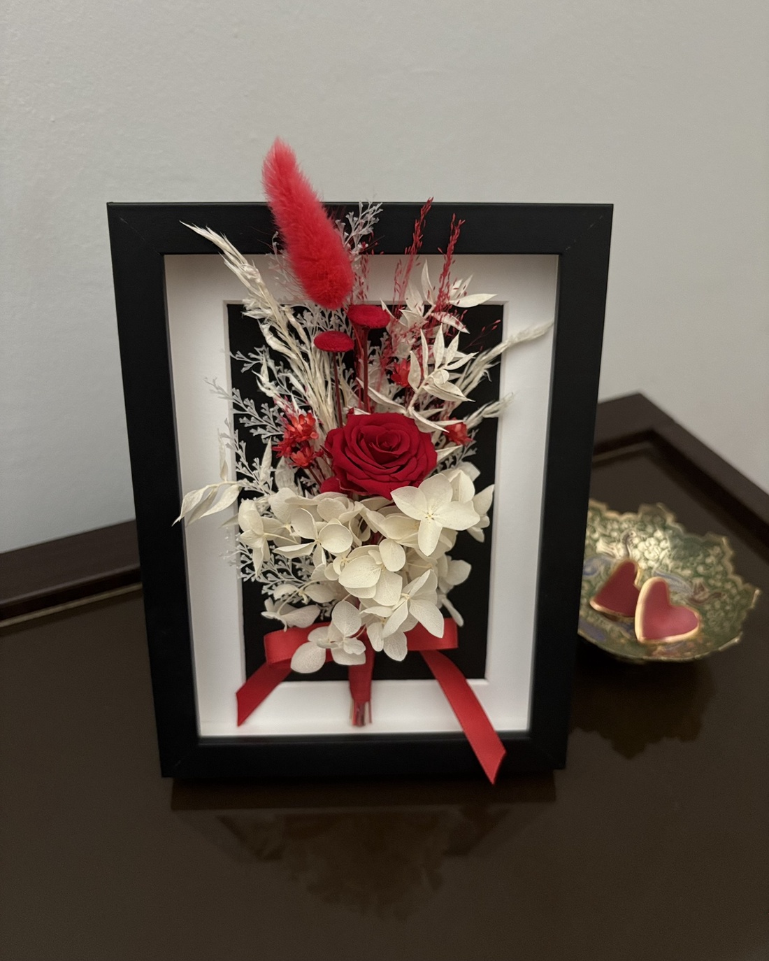 Tablou flori naturale - A frame of LoVe - casă & stil de viață - decorațiuni de casă - accesorii florale - buchete de flori - Artynos.ro