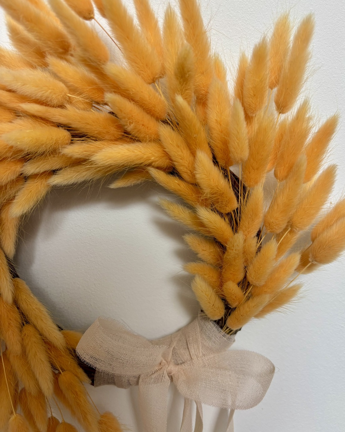 Coronita decorativa - Bunny Tail - casă & stil de viață - decorațiuni de casă - accesorii florale - buchete de flori - Artynos.ro