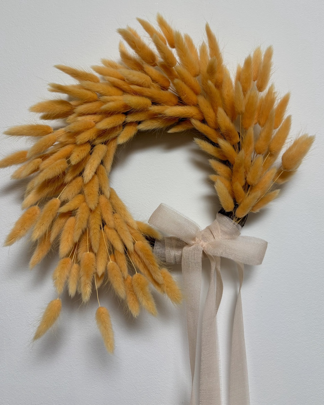 Coronita decorativa - Bunny Tail - casă & stil de viață - decorațiuni de casă - accesorii florale - buchete de flori - Artynos.ro