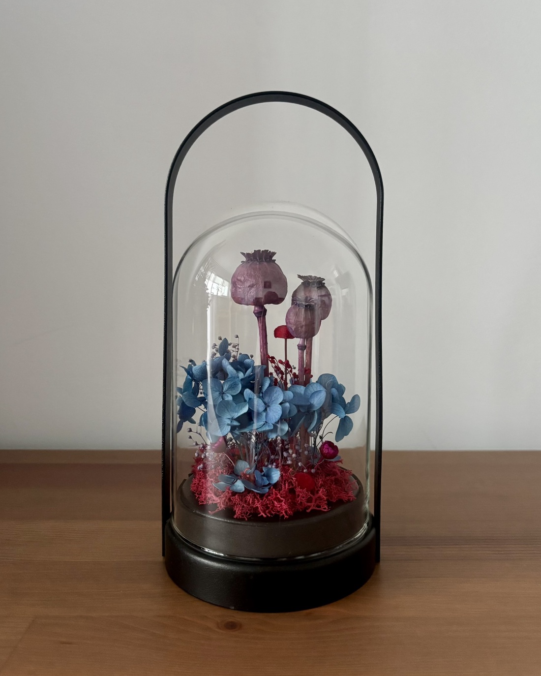 Cupola flori naturale - Gradini Secrete - casă & stil de viață - decorațiuni de casă - accesorii florale - buchete de flori - Artynos.ro