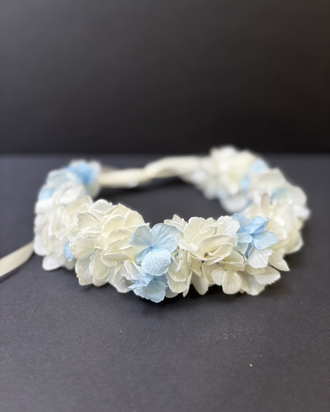 Coronita flori naturale - Ariana - îmbrăcăminte și modă - accesorii păr - accesorii de păr - Artynos.ro
