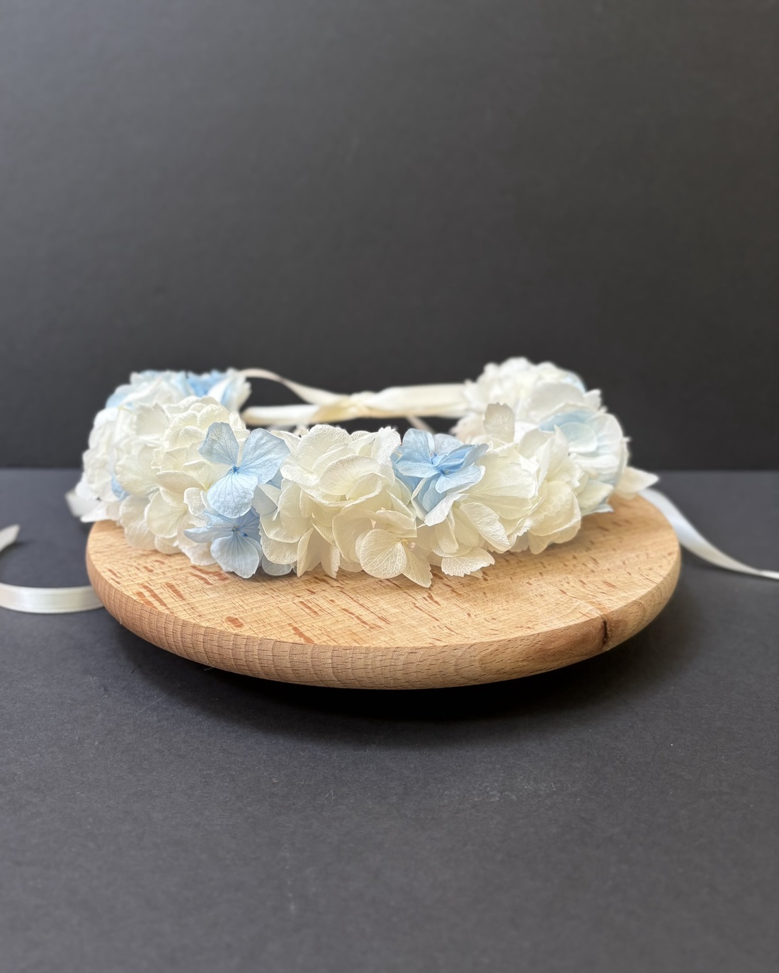 Coronita flori naturale - Ariana - îmbrăcăminte și modă - accesorii păr - accesorii de păr - Artynos.ro