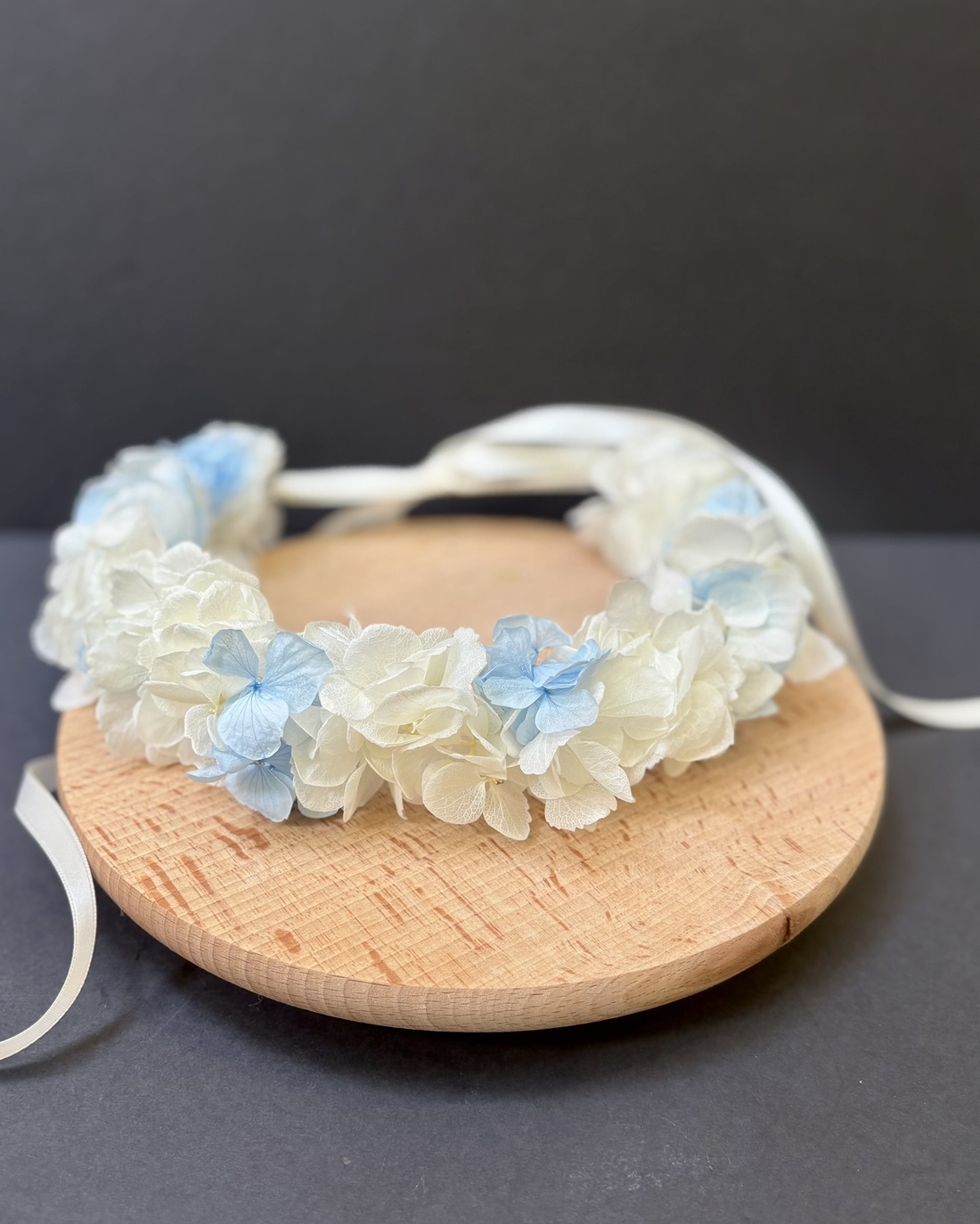 Coronita flori naturale - Ariana - îmbrăcăminte și modă - accesorii păr - accesorii de păr - Artynos.ro