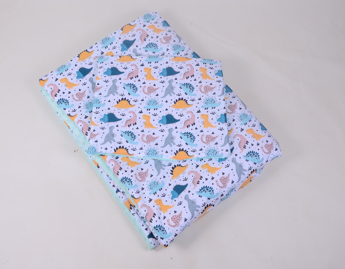 Dinosaur Lenjerie de pat căptușită pentru copii - jucării și echipamente pentru copii - saci și seturi pentru copii - lenjerie de pat pentru copii - Artynos.ro