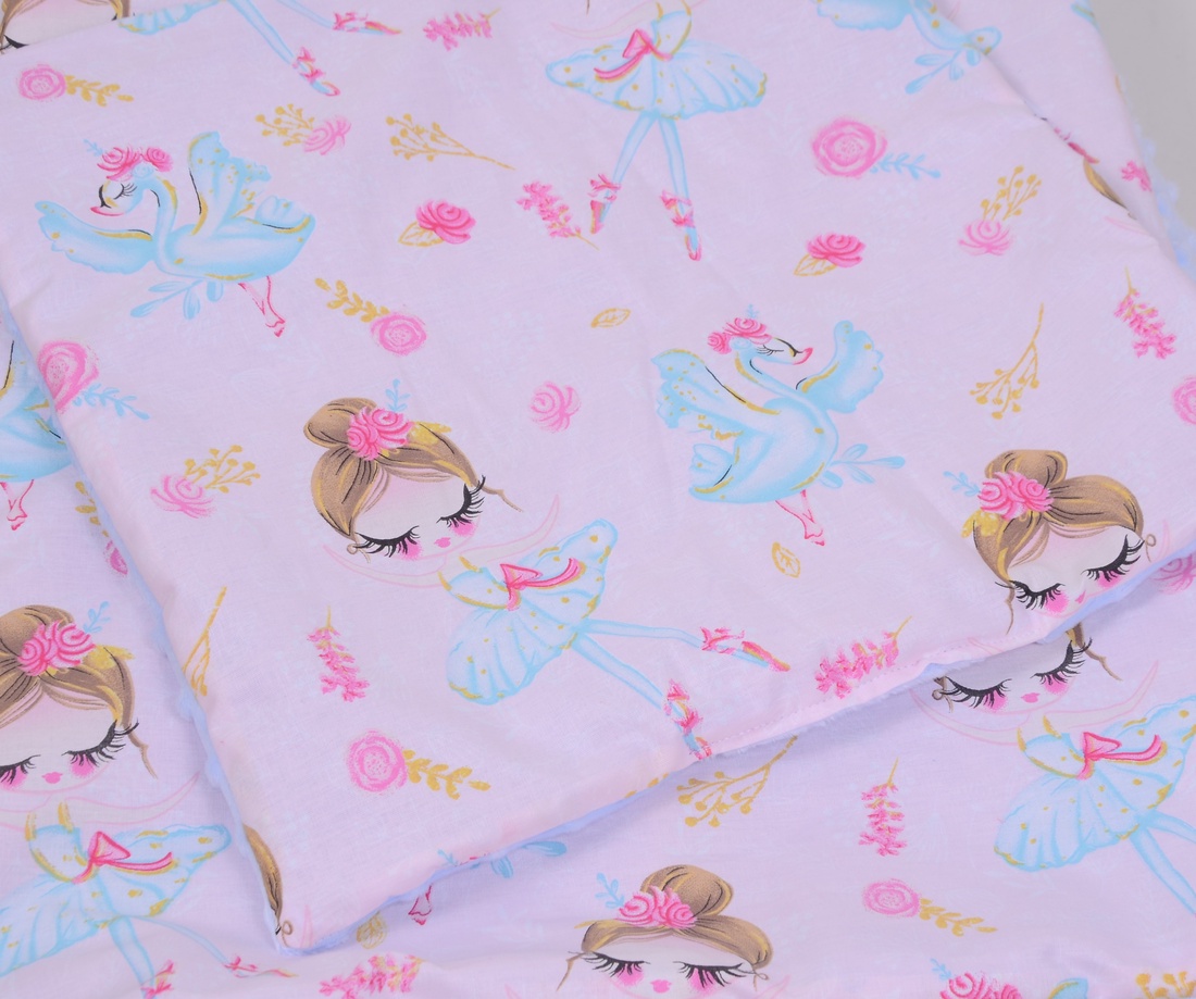 Balerina Lenjerie de pat căptușită pentru copii - jucării și echipamente pentru copii - saci și seturi pentru copii - lenjerie de pat pentru copii - Artynos.ro
