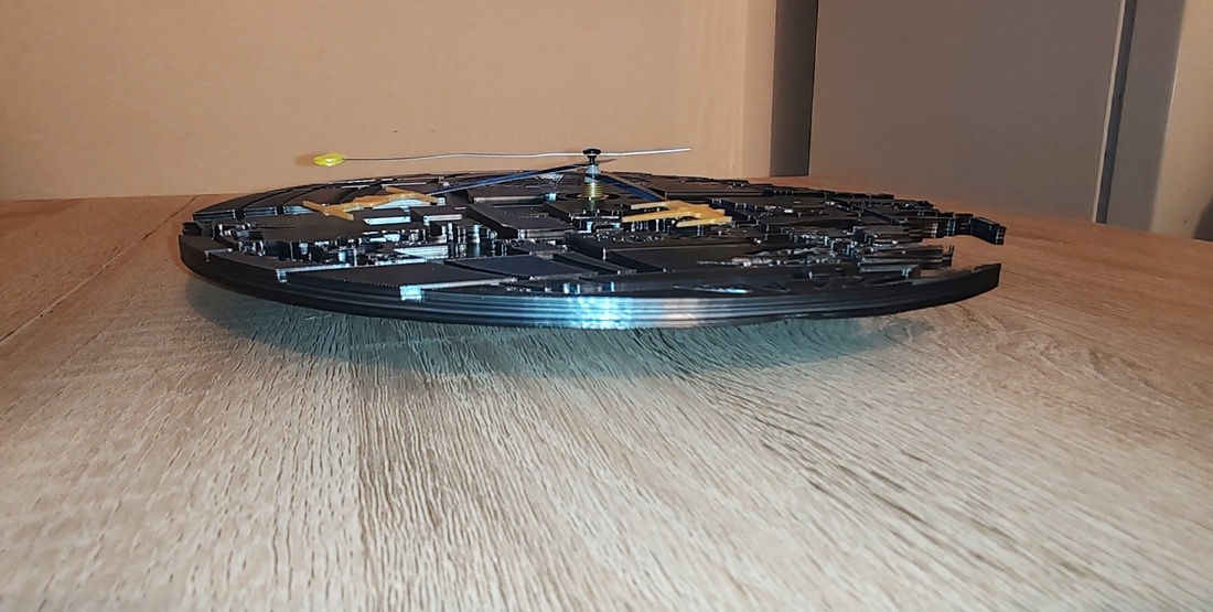 Ceas de perete Star Wars 3D - casă & stil de viață - decorațiuni de casă - decorațiuni de pereți - ceasuri de perete - Artynos.ro