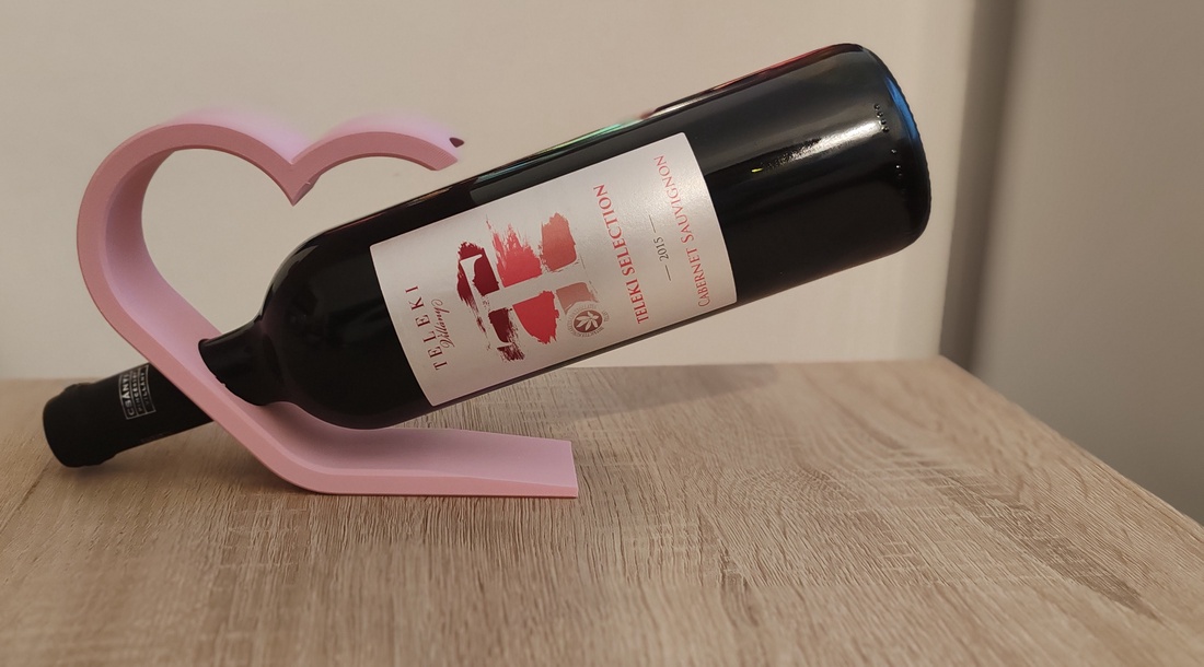 Raft pentru vinuri Valentin Heart - accessorii și unelte - obiecte de decorare - plastic - Artynos.ro