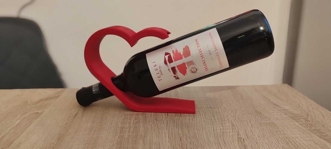 Raft pentru vinuri Valentin Heart - accessorii și unelte - obiecte de decorare - plastic - Artynos.ro