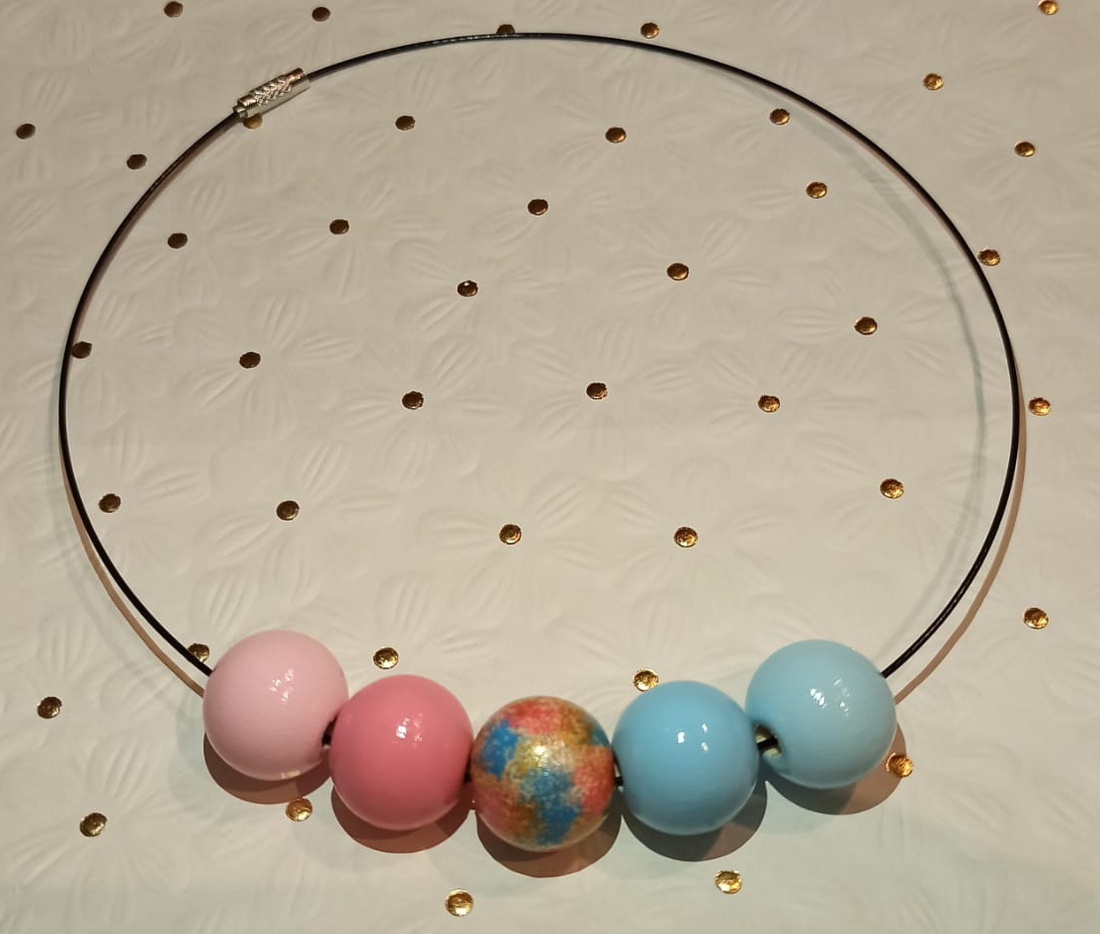 Colier handmade  - bijuterii - coliere - coliere din mărgele - Artynos.ro