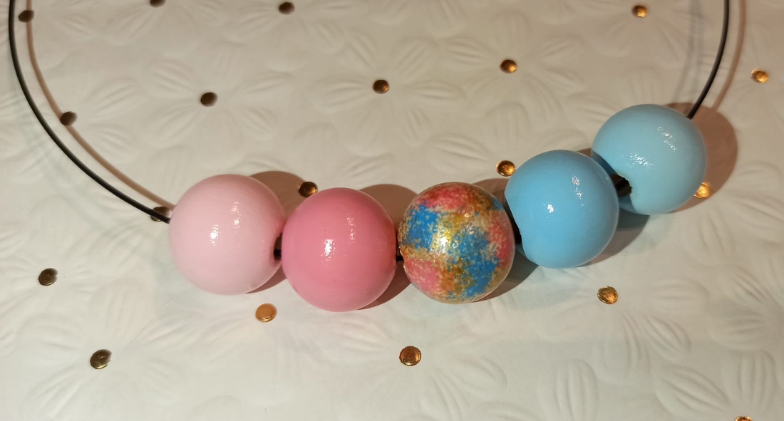 Colier handmade  - bijuterii - coliere - coliere din mărgele - Artynos.ro