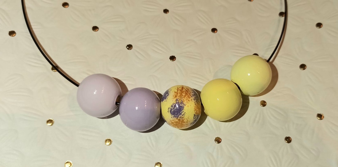 Colier handmade - bijuterii - coliere - coliere din mărgele - Artynos.ro