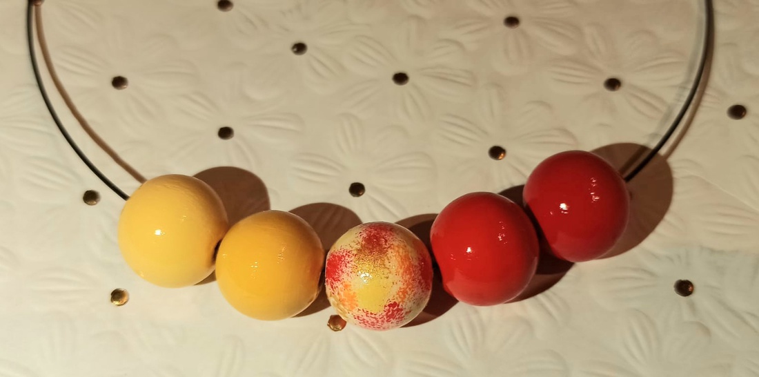 Colier handmade - bijuterii - coliere - coliere din mărgele - Artynos.ro