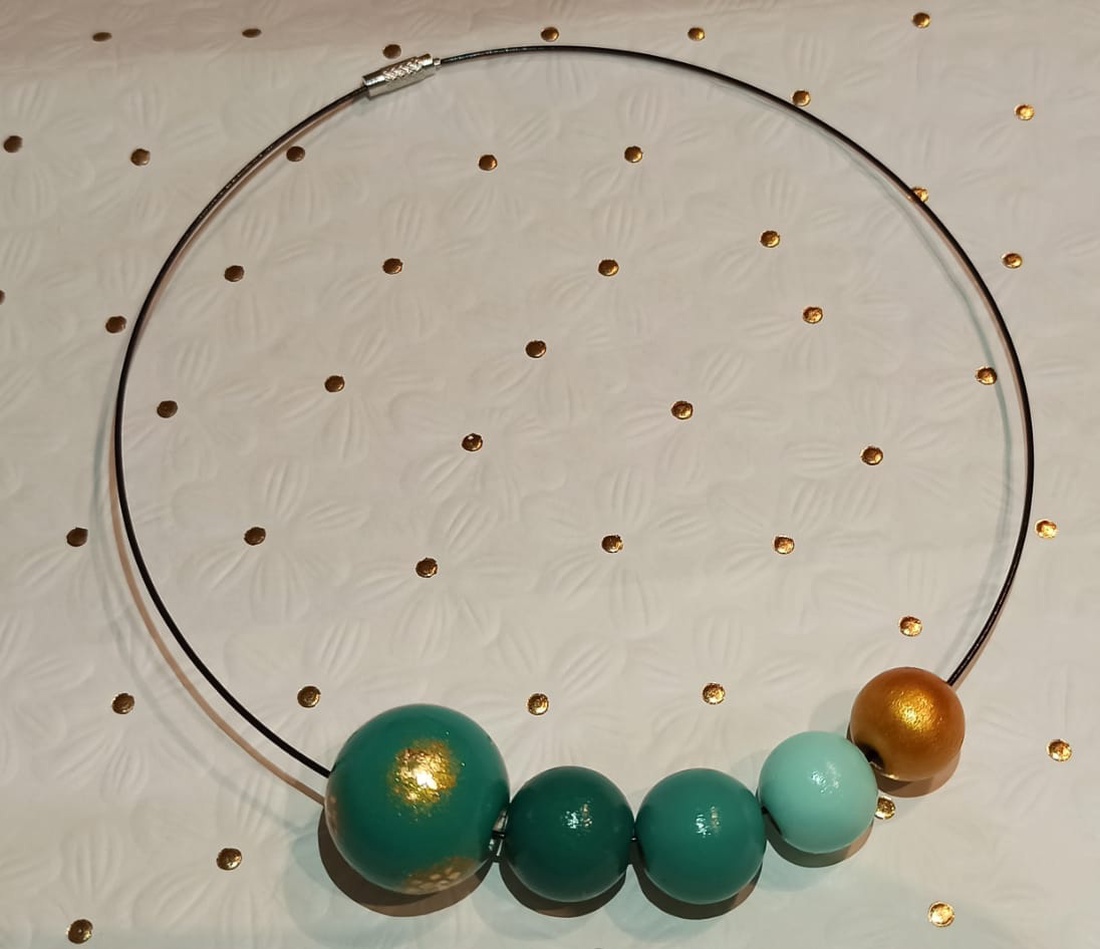Colier handmade - bijuterii - coliere - coliere din mărgele - Artynos.ro