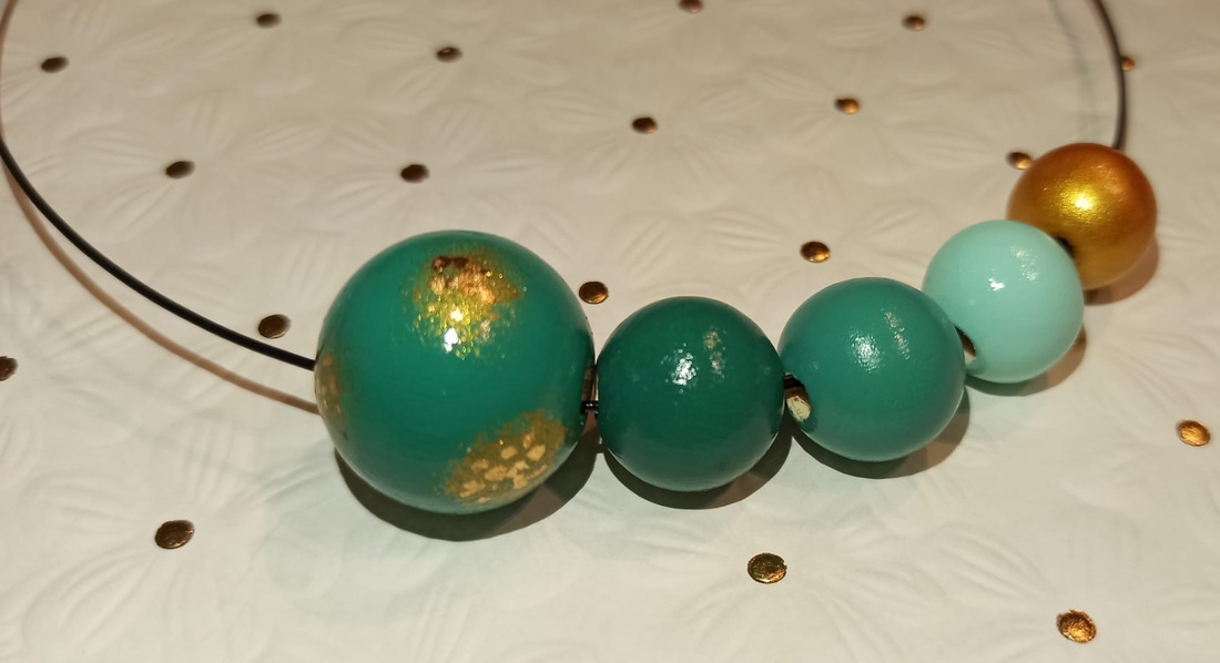 Colier handmade - bijuterii - coliere - coliere din mărgele - Artynos.ro