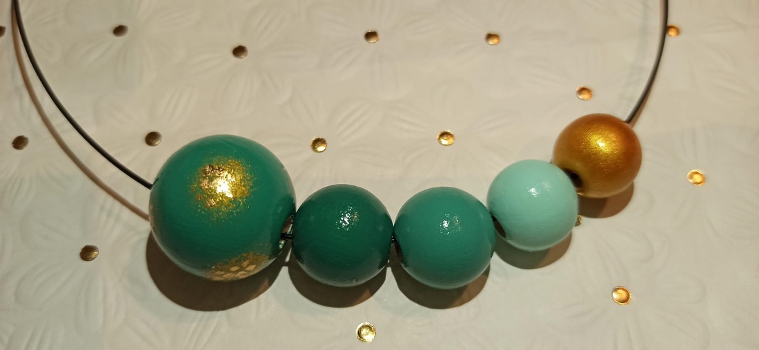 Colier handmade - bijuterii - coliere - coliere din mărgele - Artynos.ro