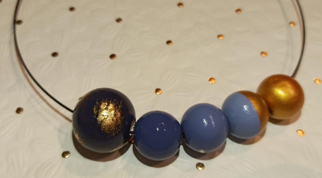 Colier handmade - bijuterii - coliere - coliere din mărgele - Artynos.ro