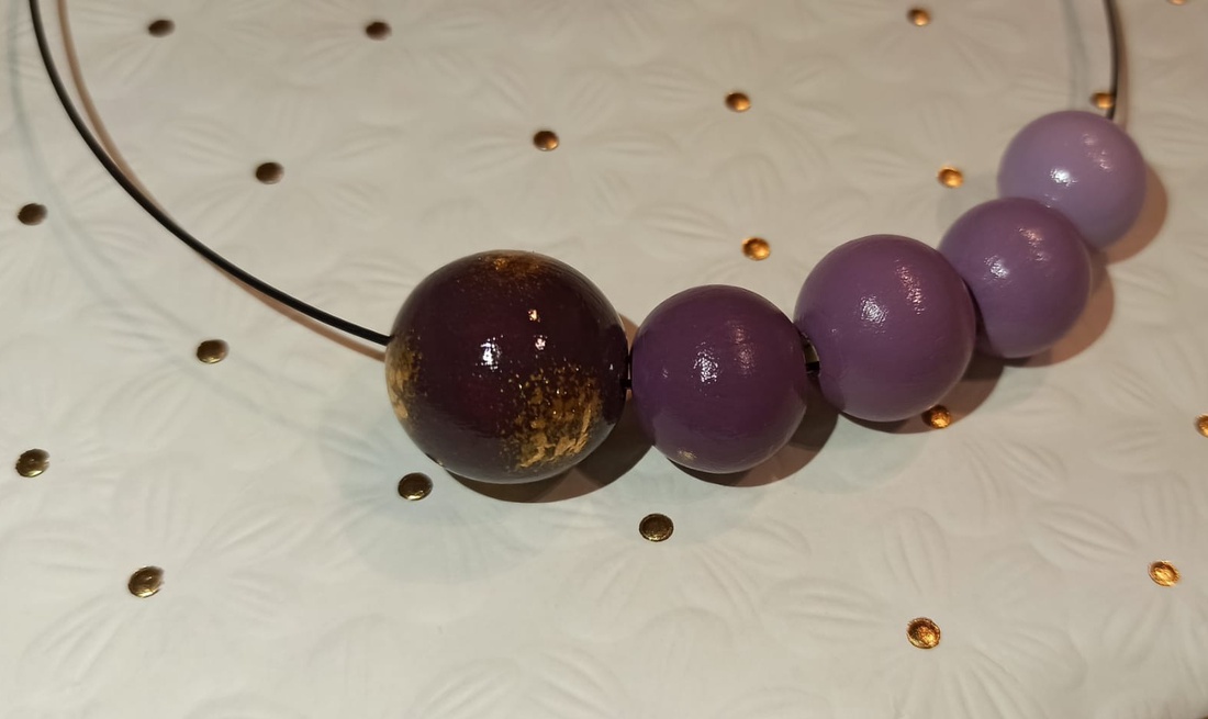 Colier handmade - bijuterii - coliere - coliere din mărgele - Artynos.ro