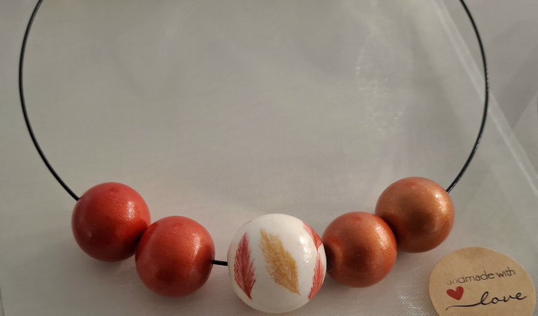 Colier handmade - bijuterii - coliere - coliere din mărgele - Artynos.ro