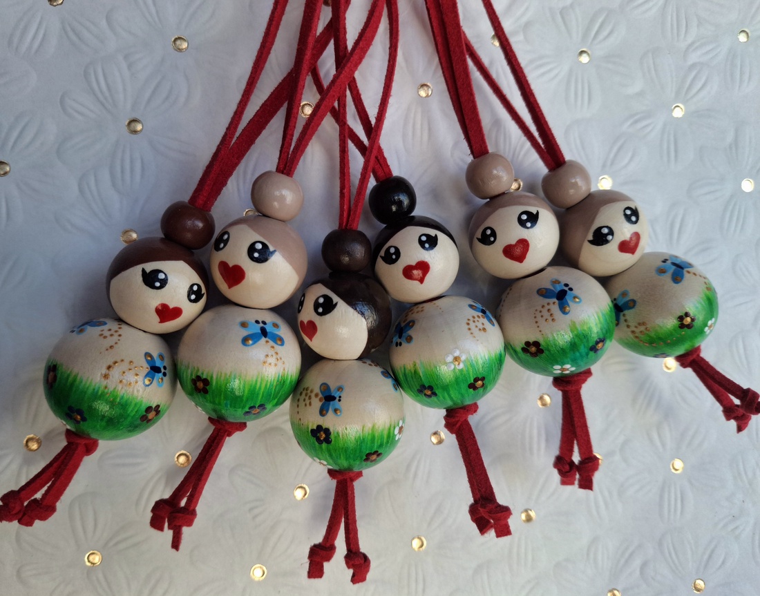 Breloc handmade - genți și portofele - accesorii genți - breloc - Artynos.ro